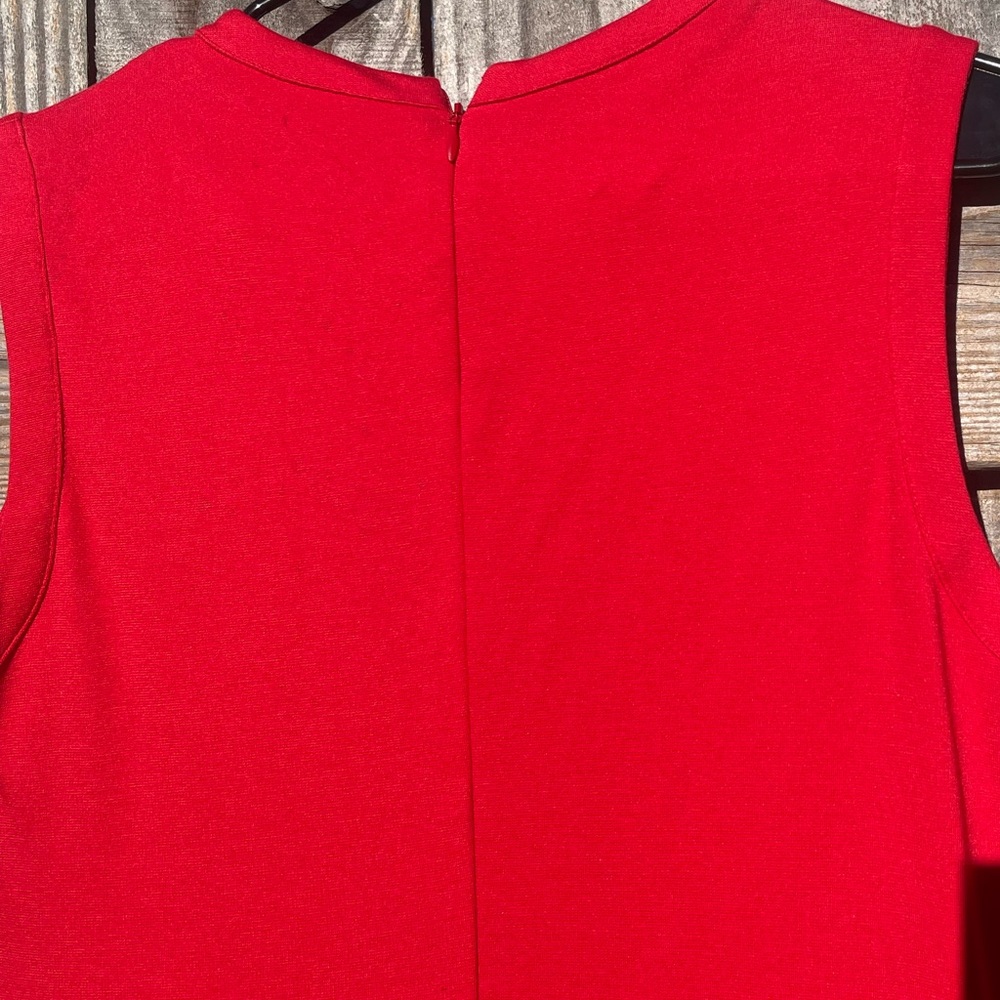 Escada Red Midi Dress - Picture 6 of 16